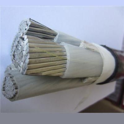 Black PVC Jacket Al/XLPE/PVC Cable 0.6/1kV Cable