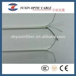 2 Core White or Black FTTH Drop Indoor and Outdoor Fiber Optic Cable