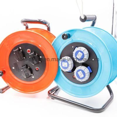 Cable Reel Cee Plug Outdoor H07rn-F Rubber Cable 3G1.5 to 3G2.5 25-50m Ce