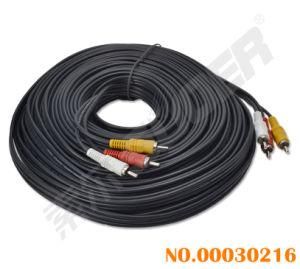 3 RCA to 3 RCA Male to Male AV Cable