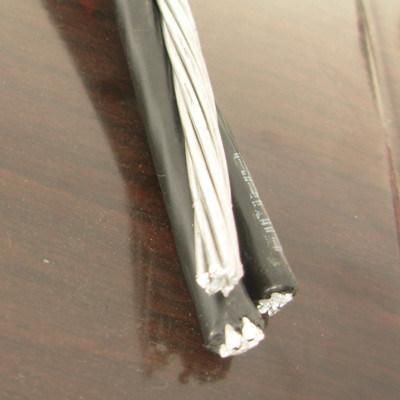 Triplex Hippa 6AWG Service Drop Cable with AAAC Neutral Conductor