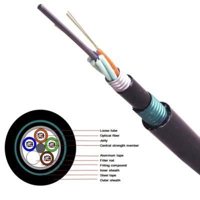 Outdoor Fiber Optic Cable Ore Optical Network Cable Single Jacket GYTA
