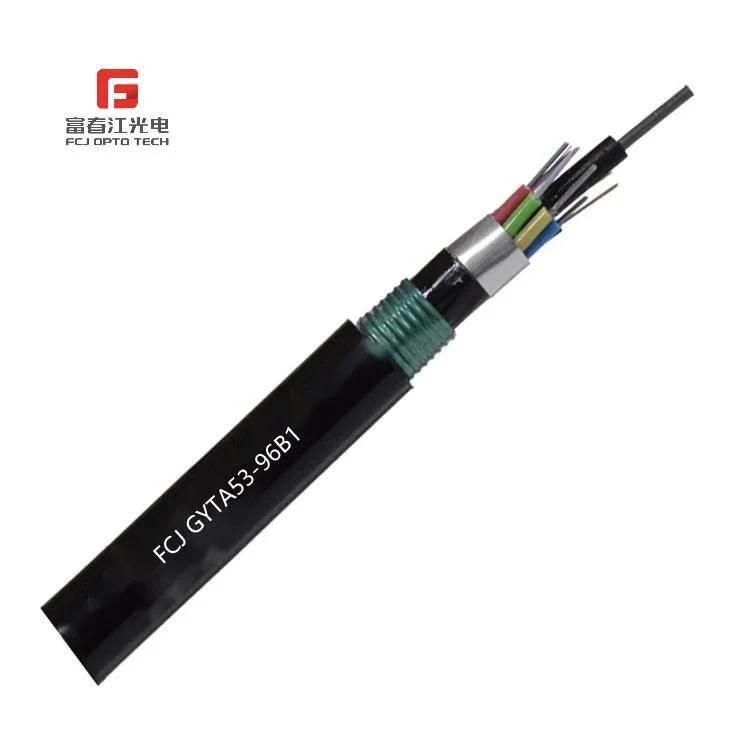 Single Mode Outdoor Underground GYTA Fiber Optic Cable