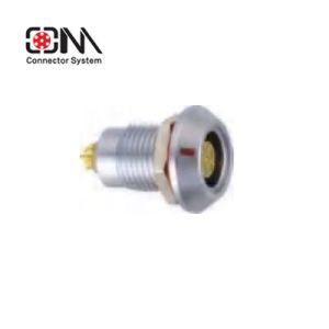 Qm B Series Mgg Socket Aviation Push Pull M12 RJ45 M12 Connector Banana Plug Socket Terminal Connector