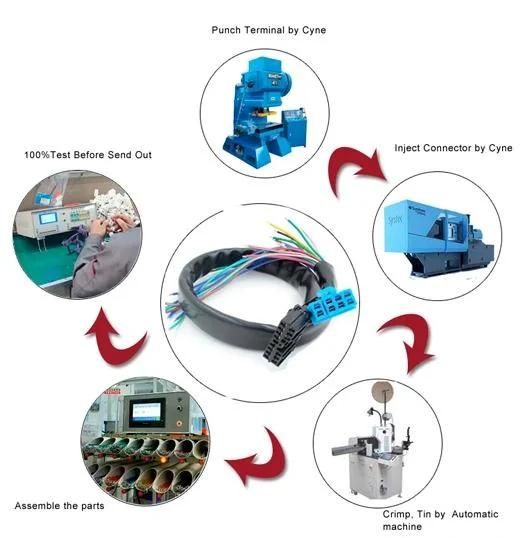 Customized Manufacturer OEM Cable Assembly Custom Wire Harness