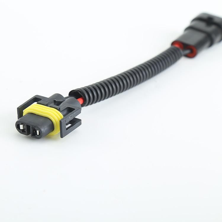 High Quality H11 Foglight Headlight Bulb Extension Wire Harness with Socket Connector for Car