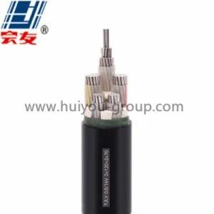 Yjv Yjlv PVC Insulated Sheath 3+2 Core Electrical Copper Low Voltage Armoured Aluminum Power Wire XLPE Cable