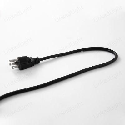 Us 3 Prong Plug Power Cord 18AWG AC Cable
