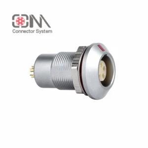 Qm B Series Mhg Socket Military M12 Push Pull Connector