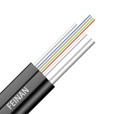 Outdoor Stranded Steel Wires FTTH Fiber Optical Cable