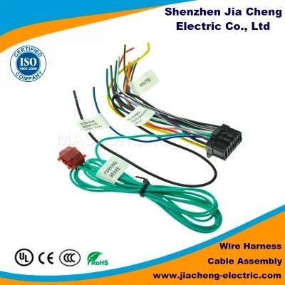 12V 35W Custom Wire Harness for Komatsu Diesel Engine Excavator Parts