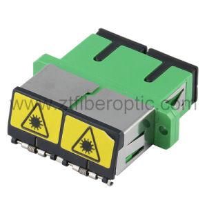 Singlemode Duplex Sc/APC Fiber Optic Adapter