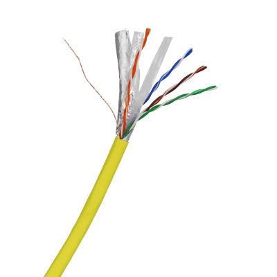 Hot Selling Factory FTP 23AWG 24AWG Network 1000FT Shield CAT6 LAN Cable