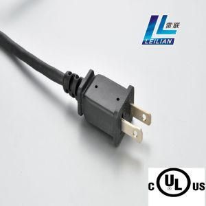 UL/cUL Standard Power Cord of Two Pins with Certificate Approved
