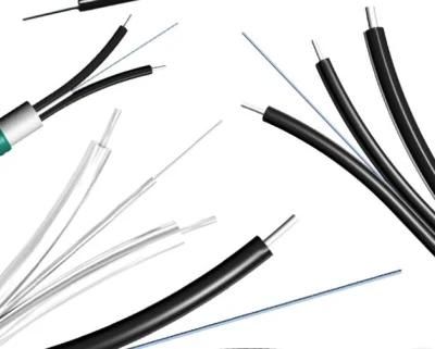 Gjjv, Gjjh, Gjju Tight Buffered Fiber 1 2 4 Core Self Supporting Fiber Optic Cable FTTH Drop Cable