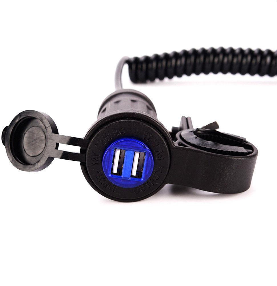 Dual USB Adapter Charger for BMW Truck Hella Plug Socket