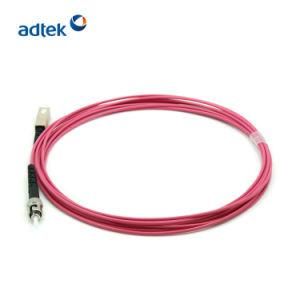 1m/2m/3m/5m or Custom Length LC-St Upc/APC Multimode Duplex Fiber Optic Patch Cord