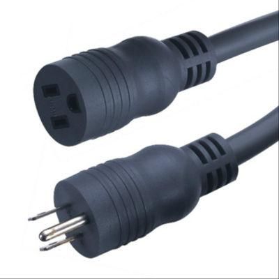 Reliable Manufacturer UL Approved 3 Pin 15A Power Extension Cord