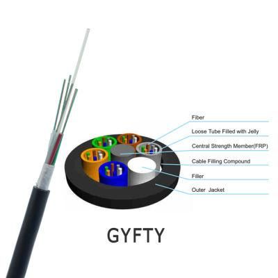 GYFTY Single Jacket Non Metallic 24 Core Optical Fiber Cable