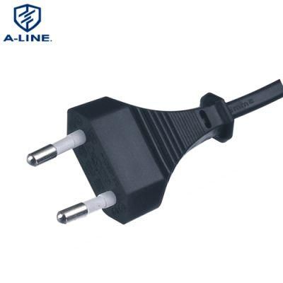 European 2-Pin AC Power Plug with VDE Certification (AL-151)