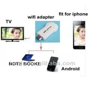 WiFi HDMI Adapter Remote Control for Mibile Phone/Laptop/Tablet