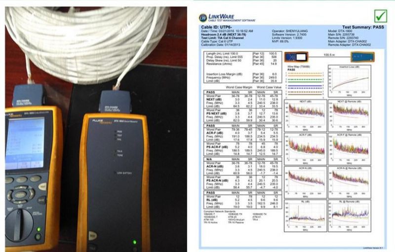 Twisted Pair UTP High Quality P/M (305M Roll) LAN Cable CAT6
