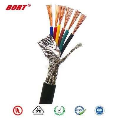 UL Standard UL20855 Double Shielded Frpe Jacketed Halogen Free Digital Video Interface Electrical Cable