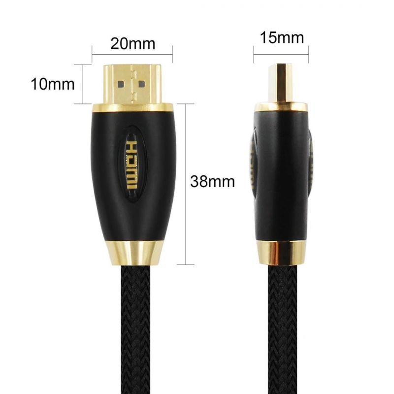 High end 2.0V HDM 4K 3D 60Hz Cable for HD TV LCD Laptop PS4 Projector Computer Cable