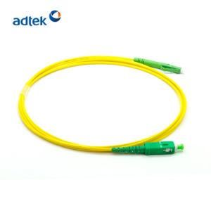Brand New Fiber Optic Cabling LC APC Green Color Singlemode Simplex LC Patch Cord with Competitive Price