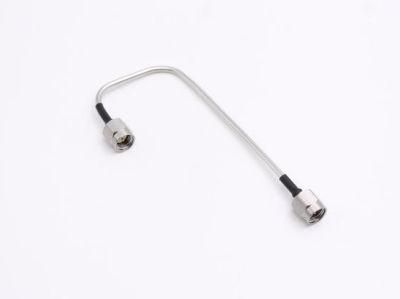 CF141 Semi-Rigid Coaxial Cable SMA Male to SMA Male RF Coaxial Plug Cable Jumper Assembly
