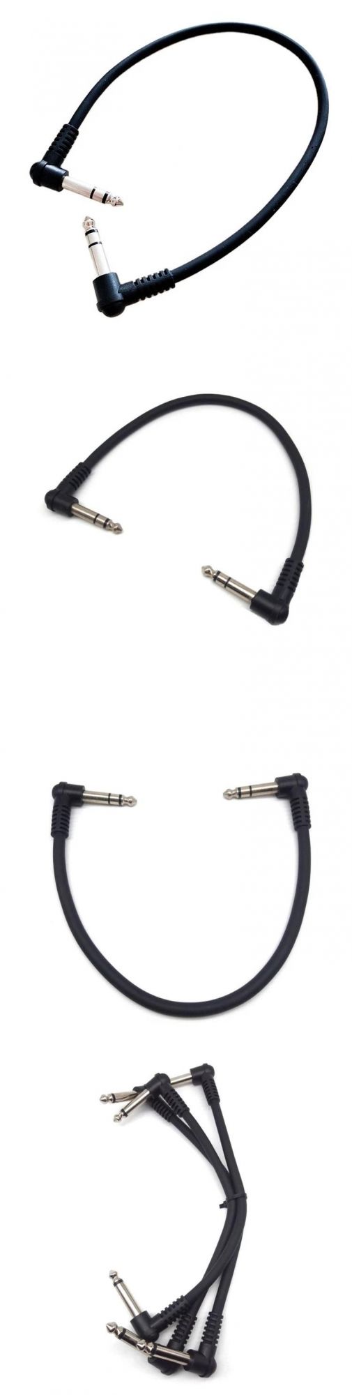 6.35mm Trs Jack Plug 6.3mm Right Angle Guitar
