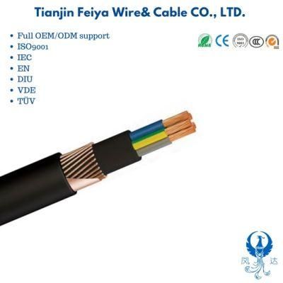 European Standards 5X4mm2 Flame Retardant LV Power Cable