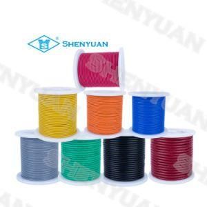 Shenyuan 180 Degree 300V/500V 105/0.07mm 5m Super Soft Flexible Silicone Rubber Insulated Wire