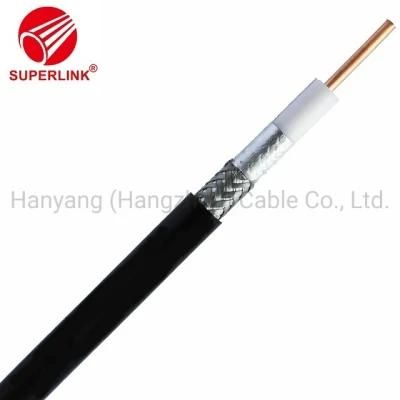 JIS Type 5D-Fb Coaxial Cable Copper/CCA/CCS Conductor 500 Meter Per Drum for Communication Cable