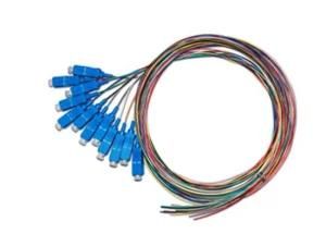 Fiber Optical 12c Color Pigtail ODF and FTTX