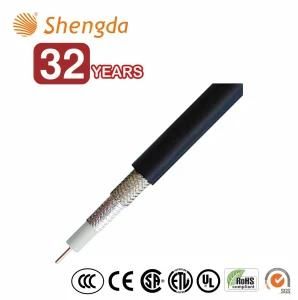 Copper Polyester Tape Shield Rg8 Coaxial Cable Satellite TV Coaxial Cable Rg8