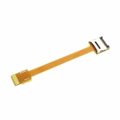 10cm Micro SD TF Memory Card Kit Male to Female Extension Soft Flat FPC Cable Extender
