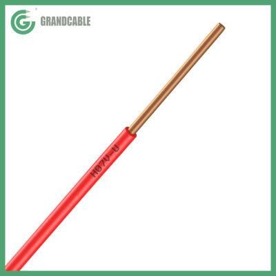 Rigid Wire H07V-U 2.50mm2 Solid Copper Conductors without external sheath, PVC insulation for general use