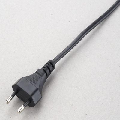 Free Sample VDE Approved European 2 Pins AC Power Cord