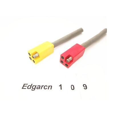 Mpd Series Male and Female Bullet Connector Terminal 4 Pin Molded Cable Edgarcn 109
