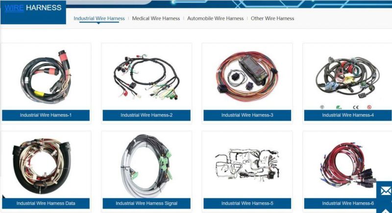 Floor Mounted EV Charging Station Cable and Wire Harnesses Assembly