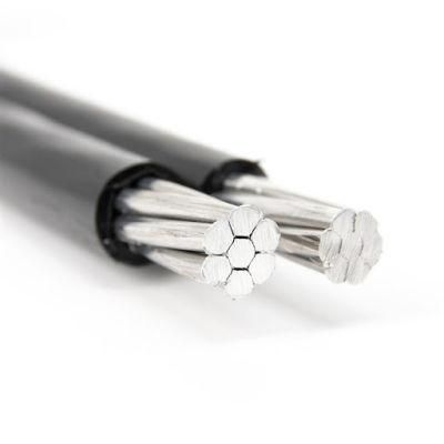 XLPE/PE Insulated Cable 2 Cores Stranded Aluminum Cable