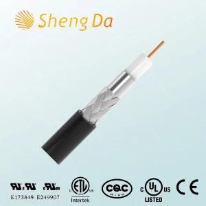 75 Ohm Flooded Telecom and Communication Coaxial Rg6u Cable