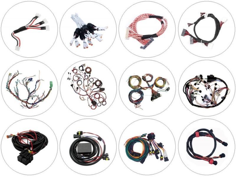 High Quality 100-500mm Custom Automotive Wiring Harness Wire Harness