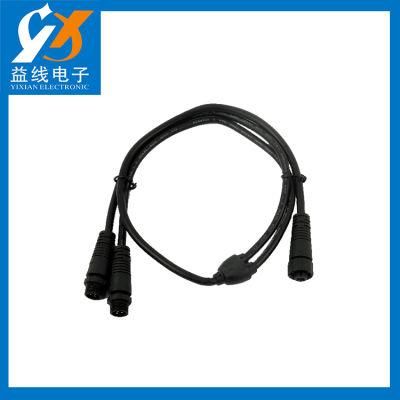 IP68 Waterproof Power Supply Wiring Electronic Wire Connector LED Plug Waterproof Lamp Holder Cable