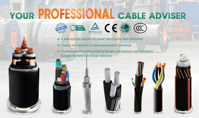 0.6/1kv 4X185+95mm2 Copper PVC/PVC Swa Power Cable