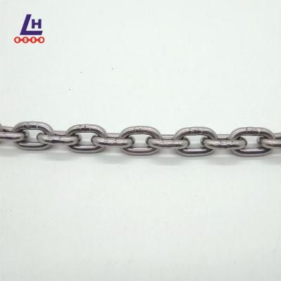 DIN766 Standard 304 Stainless Steel Short Link Chain