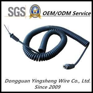 Customize High Quality Low Price DC 5.5*2.1 Elastic Spring Cable