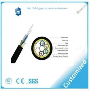 ISO9001-2000 Aerial Single Mode Fiber Optic Cable with 12 Core