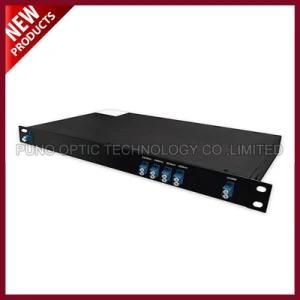 5 Channels LC UPC 1350-1430nm Dual Fiber CWDM OADM Multiplexer LGX Module